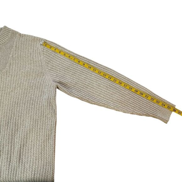 Eddie Bauer Y2K 100% Cotton Beige Sweater Size XL TALL - Picture 10 of 12